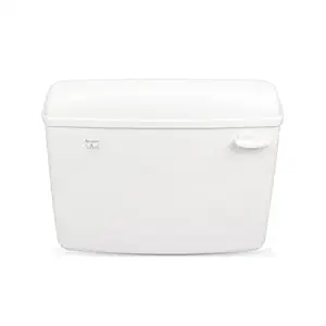 Parryware Slimline Uno Polymer Standard Toilet Flush Tank Cistern (White) set of 1 pic ecs00141006