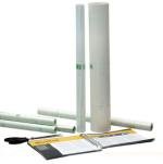Agipa Rouleau couvre livre 0,33X10m-Repositionnable sous film rétractable-Qualité mate-60 microns
