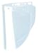 Produktbild fibre-metal ® von Honeywell High Performance® Modell 4178 20,3 cm X 16 1/5,1 cm X .06 "klar spritzgegossener, Propionat breit View Faceshield
