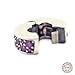 Produktbild MOCCI DIY passt für Pandora Armbänder glänzende Eleganzclip Silber Perlen mit lila CZ 100% 925 Sterling Silber Charme DIY Schmuck