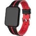 Produktbild Skays B57A Smart Watch Wasserdicht IP67 Sport Fitness Herzfrequenz Tracker Aktivität Blutdruck Uhr mit Schlafmonitor Schrittzähler Kalorienzähler für Kinder Damen Herrn SMS Beachte (Rot)