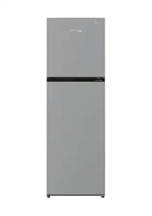 Voltas Beko RFF285D/XIRDIXXX 268L 2 Star Frost Free Double Door Refrigerator (Brushed Silver)