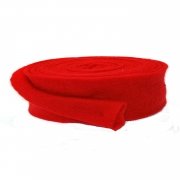 Preisvergleich Produktbild Wollvlies Topfband Lehner Wolle rot 075mm5m