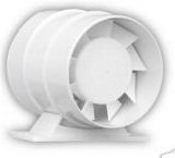 Preisvergleich Produktbild Kanallüfter Rohreinschublüfter Badlüfter HARDI310 125mm