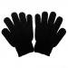 1 Pair Shower Exfoliating Wash Skin Spa Bath Gloves Massage Clean Hygiene Gloves - Black