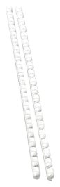 Gbc 4028203 - Caja de 50 canutillos de pl stico 28 mm color blanco Gbc 4028203 - Caja de 50 canutillos de pl stico 28 mm color blanco