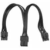 Alfais 4984 PCI-E 8 Pin Graphics Card Express Power Power Multiplexer Y Cable
