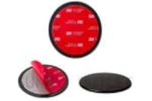 Navitech 80mm (TWIN PACK) in Car Adhesive Universal Dash Disc For Windscreen Suction Cups Compatible With The NAVPAL SLIMLINE SAT NAV 7 INCH