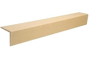 Bargain House – Cardboard Strapping Edge Protector – L-Shaped Pallet Edged – Sustainable - Enhanced Durability - Improved pallet Edge Protection - Reinforced Corner Support – Easy To Use (pack of 40)