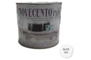 GUALTIERO MEAZZA Novecento Paint Pittura Gessosa Extra Opaco Ideale Per Ambientazioni Ed Arredi In Stile Shabby Chic (Bianco Neve)