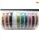 10 x 10m Mix Pack Tiger Tail Beading Wire 0.38mm = 100m Mixed Colours (Crafts - Jewellery Making Beads - Fashion Charms - Jewelry Accessories - Jewellery Findings) D1 by k2-accessories
