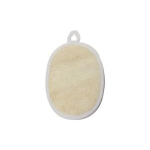 Oval Loofah Body Exfoliator 6x4 Inches (1pc) - Image 3