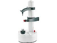 Rosenstein & Söhne Elektrischer Obst- und Gemüseschäler, Edelstahl-Klinge - 8
