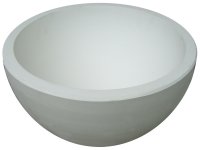 Gipsform - Eindrückform aus Gips - Halbkugel Form - Durchmesser Innen 180mm (18cm)
