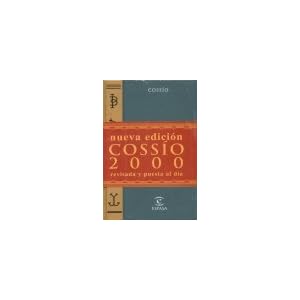 Cossio, 2 vols. (ed. actualizada)