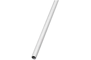 Pipestation White 15mm Flexible Plastic Pipe 3m Length - Compatible with All Major Brands of Pushfit Plastic Pipe Fittings - Perfect for Small Plumbing Jobs Around House & Garden