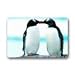 Produktbild ferfgrg Kissing Penguin Love Funny Animal Non-Slip Doormat,Floor Mat Door Mat Rug Indoor/Outdoor/Front Door/Bedroom Mats 23.6(l) X 15.7(w) Inch