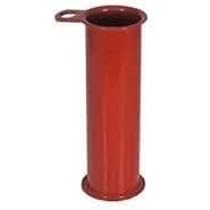 Paletto Parapedonale Delimitazione 48x120cm - Verniciato Bianco Rosso