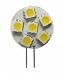 Produktbild DIODOR LED G4 Stiftsockel 1W = 12W Warmweiß (Ø) 23mm EEK: A+ dimmbar 1St.