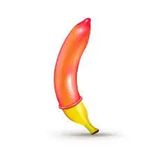 srazimart Penis Type With Female Condom-banana(Set Of 3)