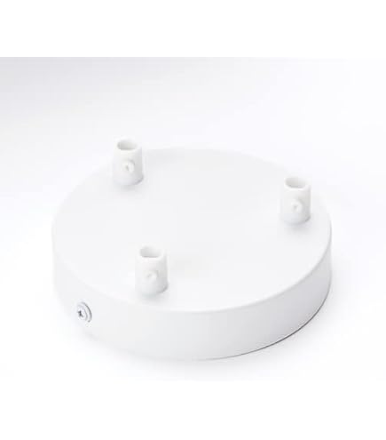 IDEAL LUX Rosone Deckenleuchte – 3 Lichter, Schwarz, Ø 30 Cm, Ohne Leuchtmittel