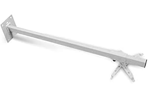 KIMEX - Support vidéoprojecteur - Fixation Murale - focale Courte - Longueur 120cm - 053-1120