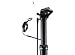 Produktbild TranzX Sattelstütze JD-YSP02 Remote 30,9 mm SB-Verpackung 30,9 mm,SB-Verpackung