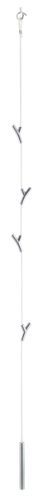 Authentics 8083356 Garderobe WARDROPE / L 300 cm / weiß – verchromt matt - 3