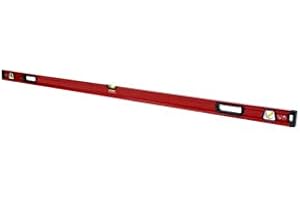 Niveau à bulle magnétique STIER Premium à trois fioles, 1 800 mm, 0,5 mm/m, mesure horizontale et verticale