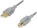 Produktbild USB 2.0 Anschlußkabel 3m Stecker A/Stecker B silber