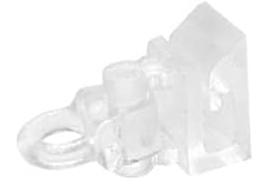 NEW EDGE BLINDS Clear Roman Blind Clip On Cord Toggle (Pack Of 20)