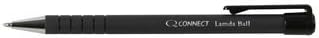 Supreme-Optimised Q CONNECT - KF00672 - PEN RUBBER BARREL Black Pack of 12