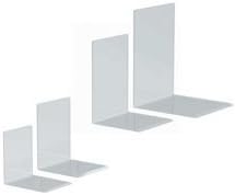 Maul Bookends Clear Acrylic 100 x 100 x 130 mm