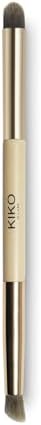 KIKO Milano Green Me Double Eye Brush | Pennello Occhi Doppio Per Ombretti E Eyeliner