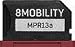 Produktbild 8MOBILITY 8 Mobilität Islice Aluminium MicroSD Speicher Adapter für MacBook Pro Retina 33 cm (Late 2012 bis Anfang 2015) - Rot -