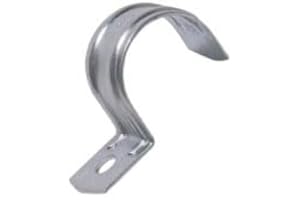 Rörklämmor för EMT 40mm 1-9/16", kabelhållare, AC/MC-rem med ett hål, P-Type monteringsfästen, galvaniserade metall U-byglar