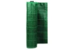 ITALFROM Teli Telo per PACCIAMATURA Verde QUADRETTATO Tessuto Polipropilene ANTISTRAPPO- mt 20 x 1.05h