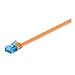 Produktbild Microconnect v-utp6 a01o-flat 1 m Cat6 a U/UTP (UTP) orange Netzwerk-Kabel – Netzwerk-Kabel (1 m, CAT6 A, U/UTP (UTP), RJ-45, RJ-45, orange)