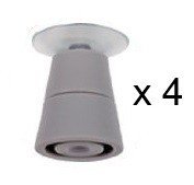 WENKO 2511910500 Herd Abdeckplatte Universal 3 in 1 aus Glas - 3