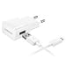 Produktbild Samsung EP-TA20EWE 2 Pin with ECB-DU4AWE Data cable White