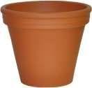 10 small clay plant Pot-Blumentöpfchen for craft and design, OASIS Floral Foam Material: clay 3 CM H x d 3.5 CM (please note this is Pot Small - 3–3.5 CM.