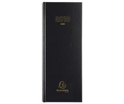Download EXACOMPTA Agenda de bureau long euros-cents 1 jour 340x135 mm 2019 Couleur aléatoire