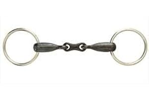 Korsteel Sweet Iron French Link Loose Ring Snaffle-5 1/2"