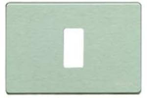 Bticino magic - Placa para 1 mecanismo rectangular magic oxidal