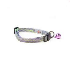 Long Paws Tom & Tabby Reflective Cat Collar Ice Purple