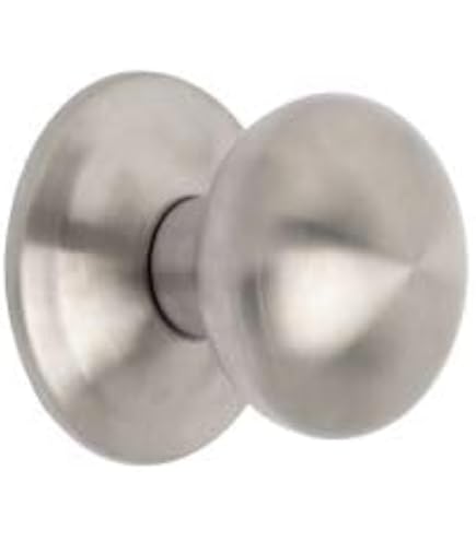 Aqbau Pomolo Tondo Per Porte D'ingresso Esterne – Maniglia Girevole – Acciaio Inox – Include Vite E Dado Di Montaggio - Foto 9