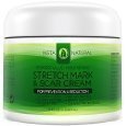 Stretch Mark & Scar Cream - Best Formula for Scar Removal & Prevention for Men & Women - Natural & Organic Moisturizing Body Cream Treatment - Great for Before & After Pregnancy - InstaNatural - 4OZ