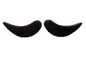 Rudolphs Schatzkiste Erzsatzteil Bart für Räuchermann grau 2tlg. BxTxH= 1,5x0,1x0,5cm NEU Erzsatzteile Teile Zubehörteile Räuchermann Nußknacker Pyramide Holz Seiffen Erzgebirge Holz Dekoration Weihna