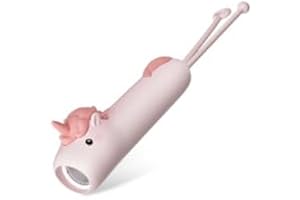 ZKLiLi lampada LED dimmabile ad alta lumen, torcia ricaricabile, torcia portatile per bambini, per emergenze di campeggio escursionistica, regalo unicorno per bambini