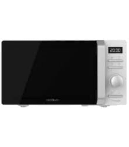 Four à Micro-ondes DOMO DO3120 Solo 20L - 800W, 5 Niveaux De Puissance, Plateau Tournant 25.5cm - Blanc
